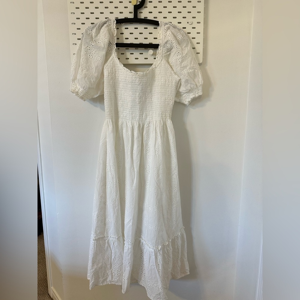 HILL HOUSE SCOOP NECK NAP DRESS - LARGE